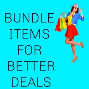 Get a better deal when you bundle items
